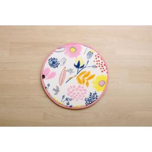 ハンドルカバー クッション 『ミルカ ハンドルカバー』 【ピンク】 約43丸 9410259