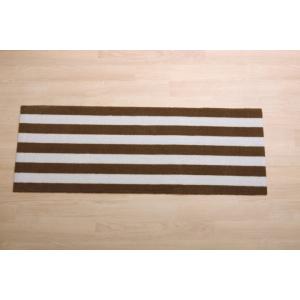 フロアマット カーマット フロントマット リアマット ベーシック ボーダー 『ロカ フリーカット』 ...