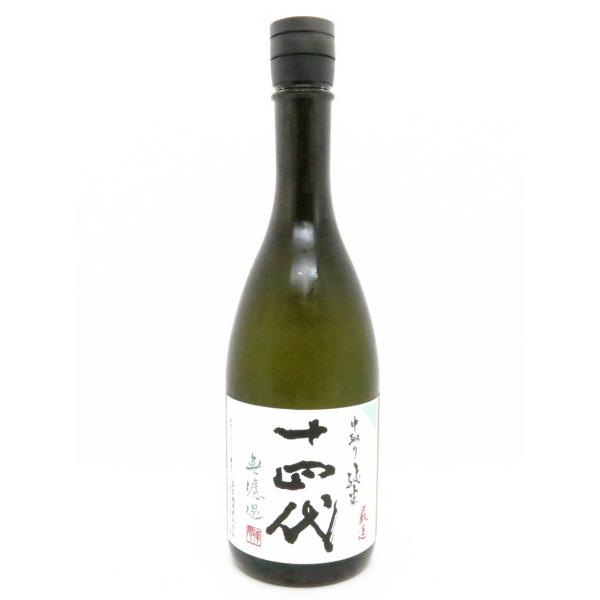 高木酒造 十四代　中取り純米　厳選　無濾過　720ml　15度　製造2023/7 神奈川県限定