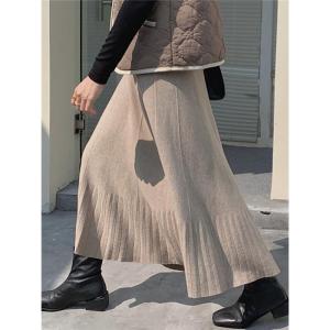 ロングスカート レディース ウエストゴム マキ...の詳細画像4