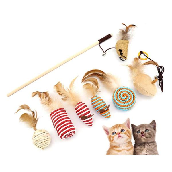 ペットおもちゃ 7個セット 猫 ネコ 犬 犬用 猫用 耐久性 ペット玩具セット 安全 犬おもちゃ 運...