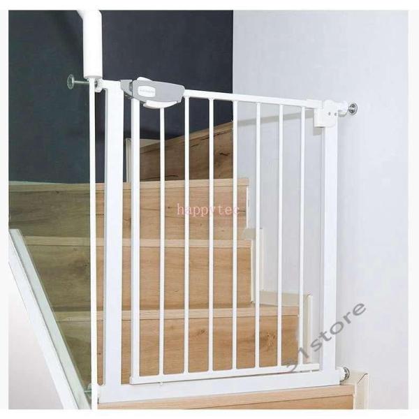 ベビーゲート取り付け簡単階段ペットゲートとおせんぼ階段下赤ちゃん柵おしゃれ白ホワイトベビーガードフェ...