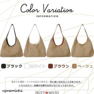 カゴバッグ ハンドバッグ 手持ちバッグ 手提げ...の詳細画像1