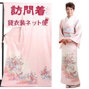 訪問着 レンタル 正絹 50代 卒業式 必要なもの一式 結婚式 薄ピンク色