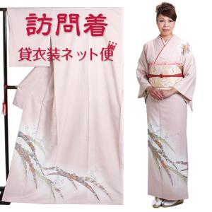 訪問着 レンタル 正絹 50代 卒業式 必要なもの一式 結婚式 サーモン