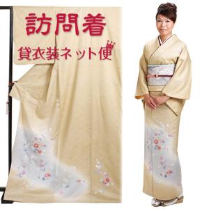 【maa】訪問着フルセット a351B 正絹　入学式　結婚式　お宮参り 楽天市場】訪問着 レンタル 正絹 〔付下げ 訪問着レンタル〕訪問着