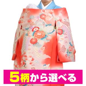 産着 レンタル お宮参り 女 着物 女の子 正絹 赤 熨斗目・まり 服装