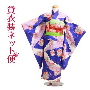 松田聖子ブランド 七五三 着物 7歳 女の子 着物レンタル 5歳 503 送料