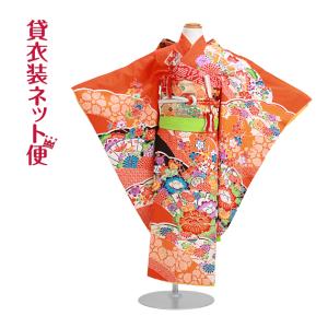 松田聖子ブランド 七五三 着物 7歳 女の子 着物レンタル 5歳 503 送料