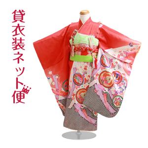 七五三○七五三着物○7歳○女の子○着物○子供着物○キッズ着物○レンタル品 楽天市場】七五三 着物 7歳 フルセット レンタル 753 7歳女の子