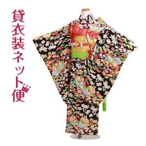 松田聖子ブランド 七五三 着物 7歳 女の子 着物レンタル 5歳 503 送料
