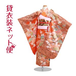 松田聖子ブランド 七五三 着物 7歳 女の子 着物レンタル 5歳 503 送料