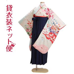十三参り 着物 子供振袖レンタル 朱赤 花柄 菊 ぼたん 綸子 着物