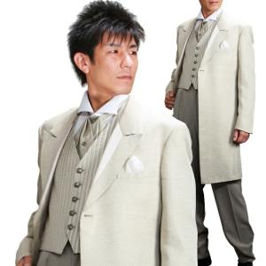 【バリスフェール グレーロングタキシード】タキシード レンタル 新郎 NT-022 送料無料 タキシード レンタル バリスフェール グレーロングタキシード 新郎