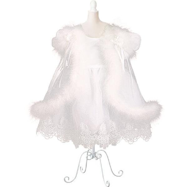 子供ドレス結婚式 レンタル 子供ドレス発表会 ピアノ発表会 子ども 1〜2才 ホワイト 半袖 あすつ...