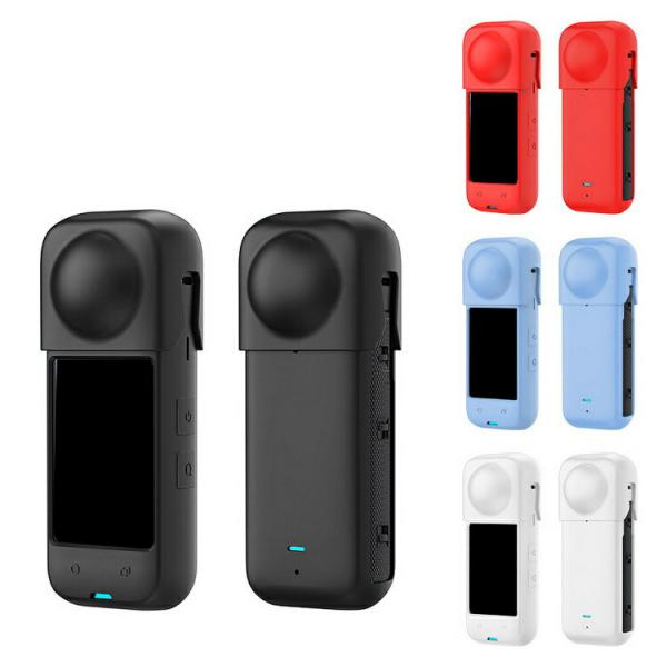 Insta360 X4 ケース カバー+カメラレンズ保護インスタ360 X4 シリコンケース/カバー...
