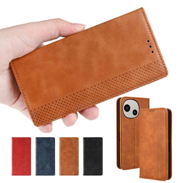 AQUOS sense9 ケース 手帳型 カバー SHG14 SH-M29 SH-53E PUレザー...