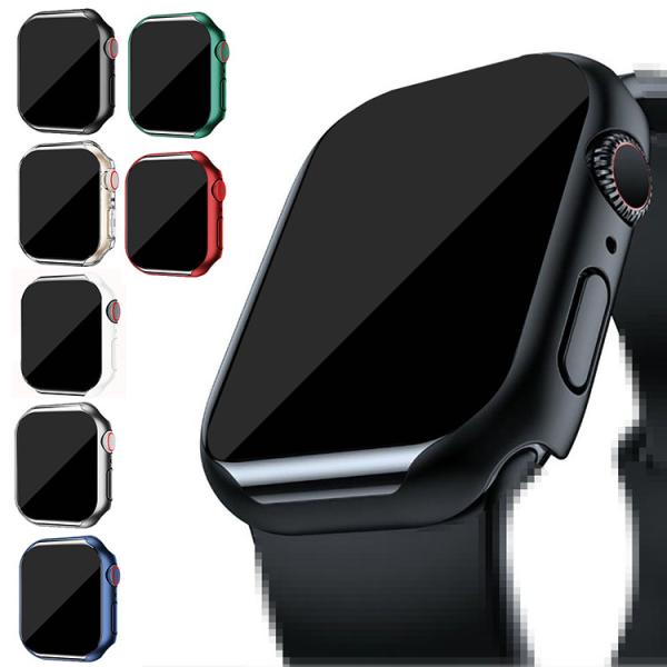 Apple Watch Series 9/8/7/Ultra 2/1 ケース ガラスフィルム ケース...