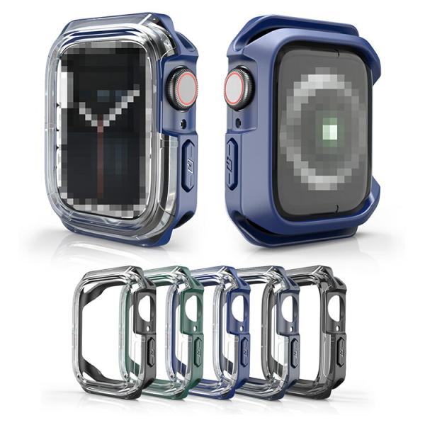 Apple Watch Series 11/10 ケース カバー TPU ソフトケース 保護ケース/...