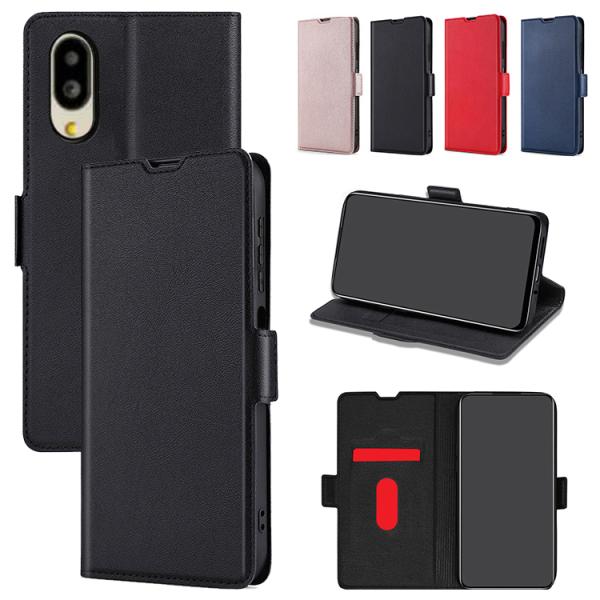 BASIO active ケース active2 カバー 手帳型 スタンド機能 カード収納 ストラッ...