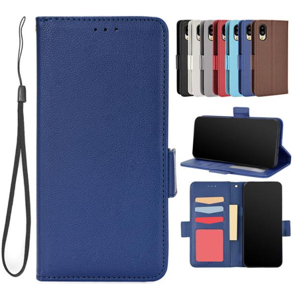 BASIO active / active2 ケース 手帳型 カバー PUレザー 紐 ストラップ付き...