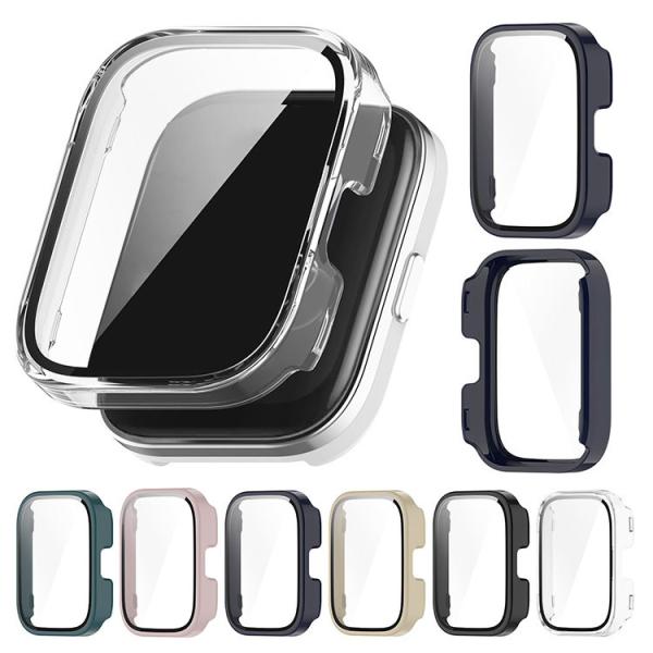 Amazfit Bip5 Unity ケース カバー 液晶面強化ガラス 全面保護 液晶保護ケース 単...