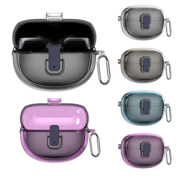 Bose Ultra Open Earbuds クリアケース クリア 透明 TPU シンプル カラビ...