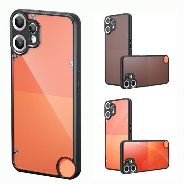 CMF Phone 2 Pro ケース クリア 背面透明 カバー マット 耐衝撃 ケース/カバー T...