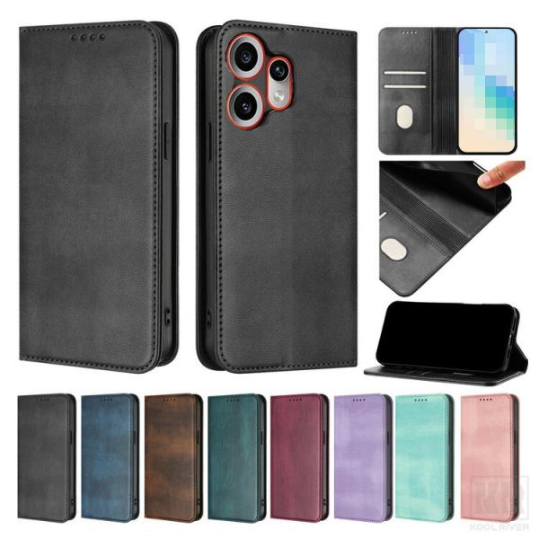 CMF Phone 2 Pro ケース 手帳型 カバー PUレザー 手帳型PUレザーケース スタンド...