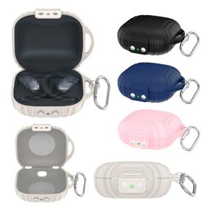 Shokz OpenFit ケース TPU シンプル カラビナ付き 保護カバー おすすめ