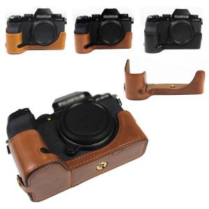 FUJIFILM X-S10 ケース PUレザー 保護ケース ハーフボディーケース