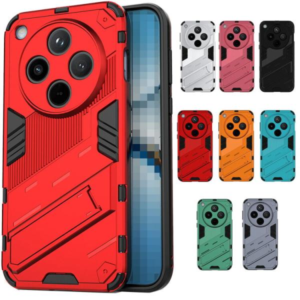 OPPO Find X8 ケース/カバー 2重構造 スタンド機能 TPU + プラスチック ハードケ...