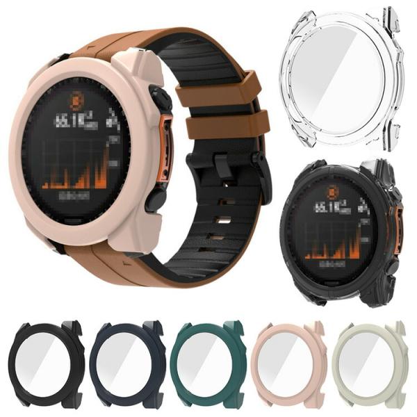 Fenix8 ケース Fenix 8 システム カバー 液晶面強化ガラス 全面保護 液晶保護ケース ...