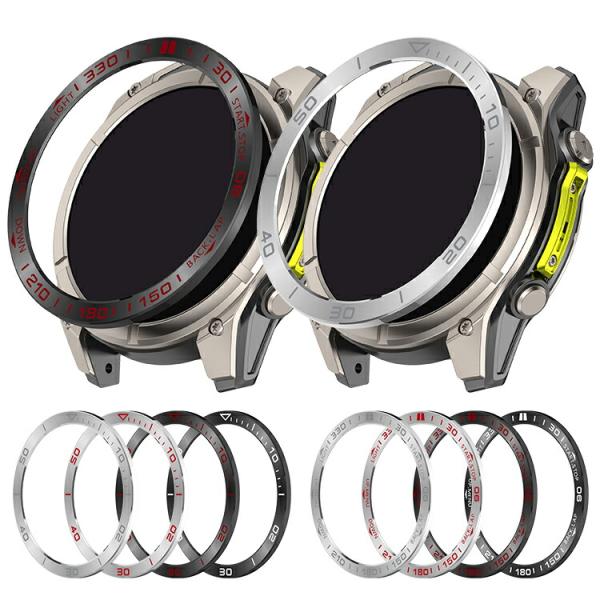 Fenix8 Dual Power ベゼルリング fenix 8 AMOLED 保護カバー ベゼルリ...