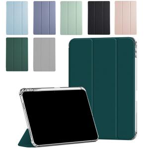 Galaxy Tab A11ケース Tab A11+ 8.7/11インチ 手帳型 カバー オートスリープ 機能付き クリア 背面透明 PUレザー スタンド機能 ペン収納 サムスン