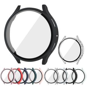Galaxy Watch 5 ケース ギャラクシーウォッチ 5 40mm/44mm カバー ガラスフィルム付き 全面保護 液晶保護ケース フィルム一体 ハードケース