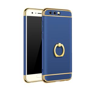 HUAWEI Honor9 ケース/カバー リングブラケット付き メタル調 スマホリング付き スリム オーナー9 背面ハードケース/カバー おすすめ おしゃれ アンドロイド