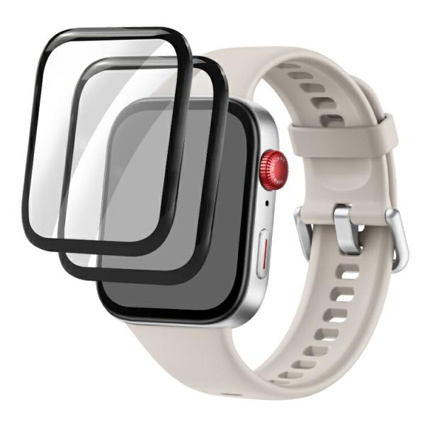 HUAWEI WATCH FIT 3 液晶保護フィルム 2枚入り PMMA素材 傷防止 プロテクター...