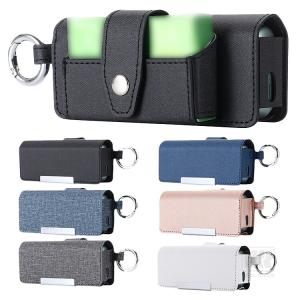 IQOS ILUMA i PRIME / PRIME ケース カバー PUレザー カラビナ付き ソフトカバー 電子たばこ 電子タバコ アイコス カバー 保護ケース アイコス イルマ i