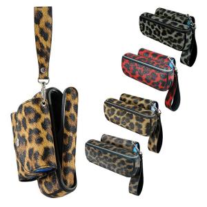 IQOS ILUMA i / IQOS ILUMA ケース カバー ヒョウ柄 ストラップ付き PUレザー ソフトカバー 電子たばこ 電子タバコ アイコスカバー 保護ケース アイコス