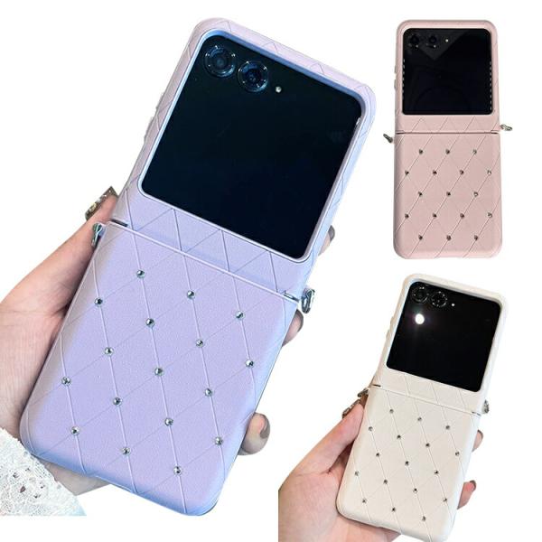 Xiaomi MIX Flip ケース 耐衝撃 カバー 折りたたみ型 PUレザーケース ダイヤモンド...