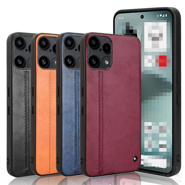 Nothing Phone 3a Lite ケース 耐衝撃 カバー PUレザー ケース  ストラップ...