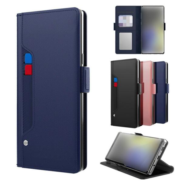 Nothing Phone 3a Lite ケース 手帳型 カバー PUレザー ミラー付き 手帳型P...