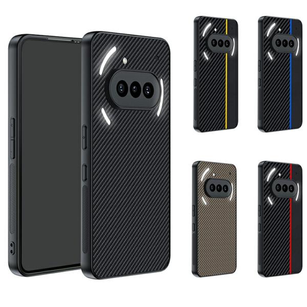 Nothing Phone 3a ケース 3a Pro 耐衝撃 ケース/カバー カーボン調  TPU...