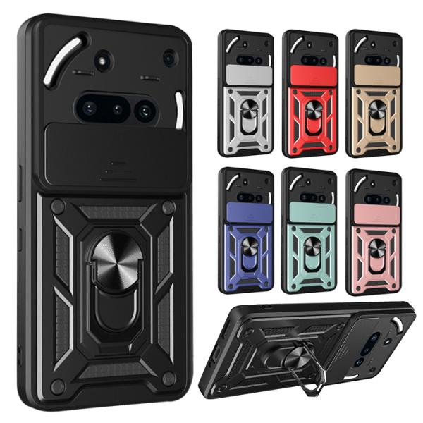 Nothing Phone 3a ケース 3a Pro カバー スライド式カメラレンズカバー付き レ...