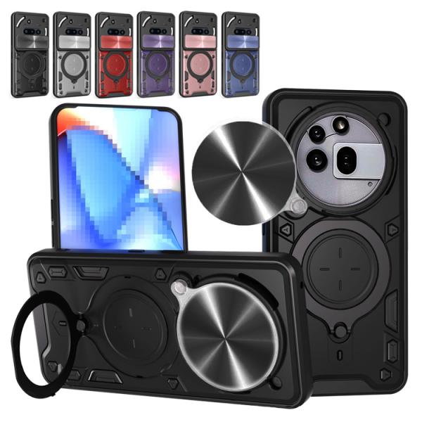 Nothing Phone 3a ケース 3a Pro カバー スライド式カメラレンズカバー付き レ...