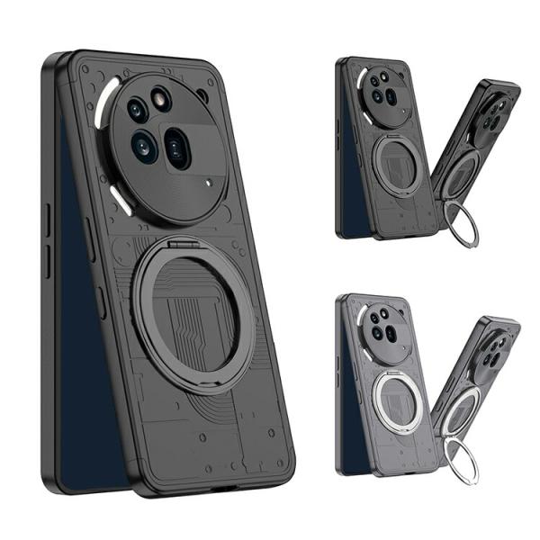 Nothing Phone 3a ケース 3a Pro カバー  一体型スマホリング付き スタンド機...