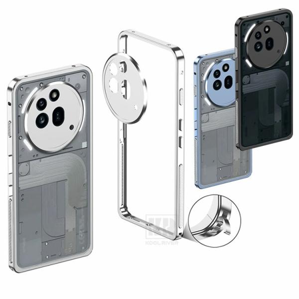 Nothing Phone 3a バンパー アルミ ケース Phone 3a Pro カバー かっこ...