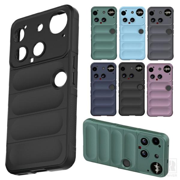 Nothing Phone 3 ケース カバー TPU ソフトケース 角 保護 コーナーバンパー ナ...