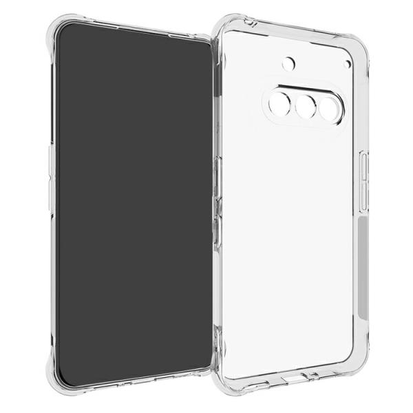 Nothing Phone 3a ケース クリア カバー 耐衝撃 クリア 透明 TPU ソフト ケー...
